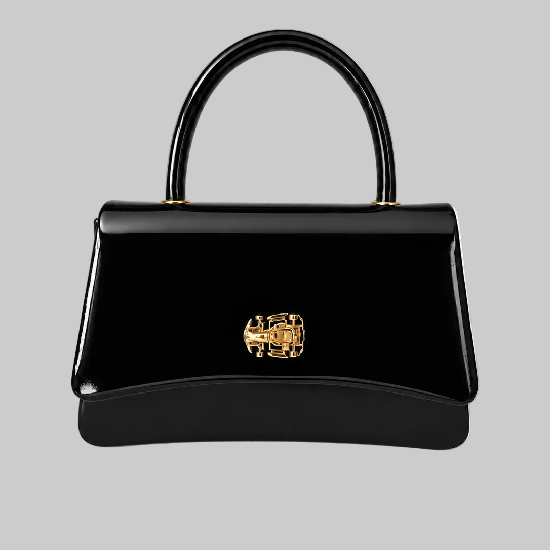 The Super Mahi Kart® Patent Signature Handbag